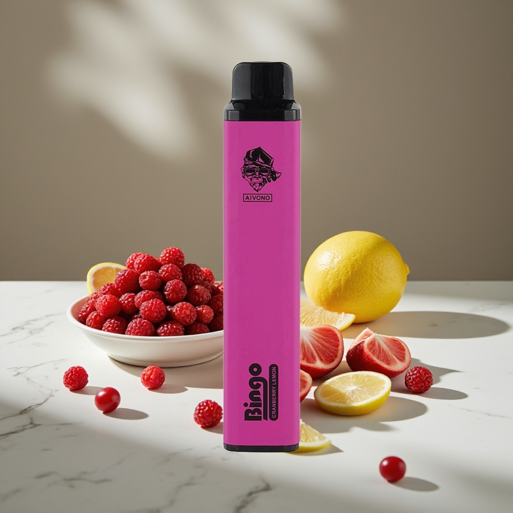 Aivono AIM BINGO 4000 Puffs 10mL 1000mAh Recargable Arándano Limón