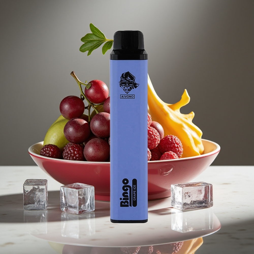 Aivono AIM BINGO 4000 Puffs 10mL 1000mAh Recargable Uva Helada
