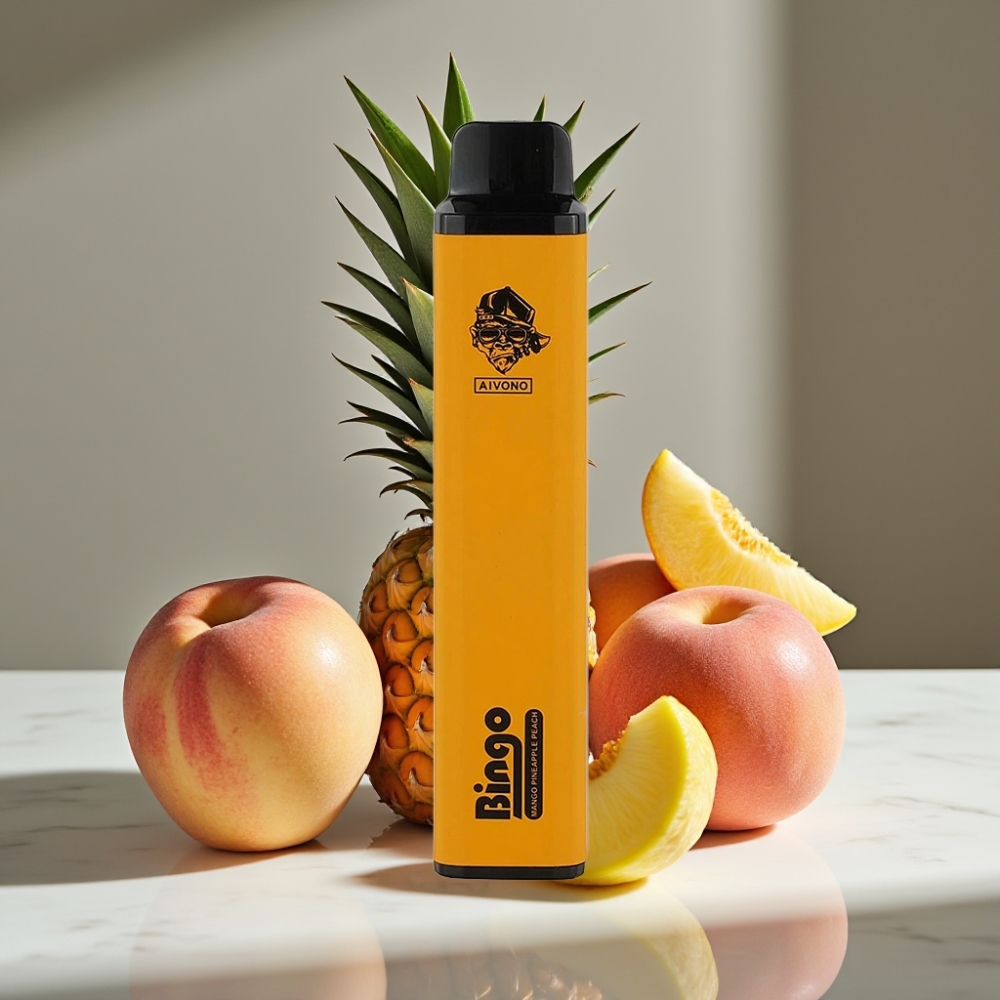Aivono Aim Bingo 4000 Puffs 10mL 1000mAh Piña Melocotón Wango Vape Desechable