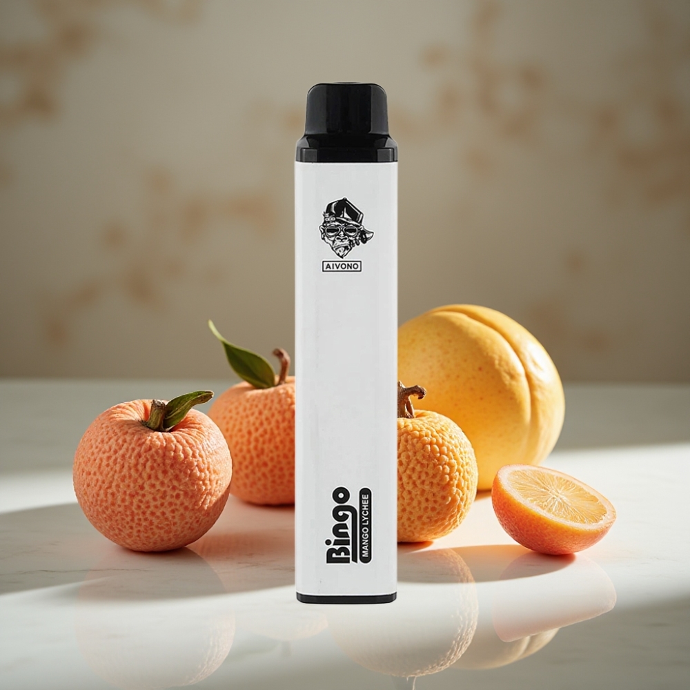 Aivono Aim Bingo 4000 Puffs Vape Recargable 10mL Mango Lichi 1000mAh
