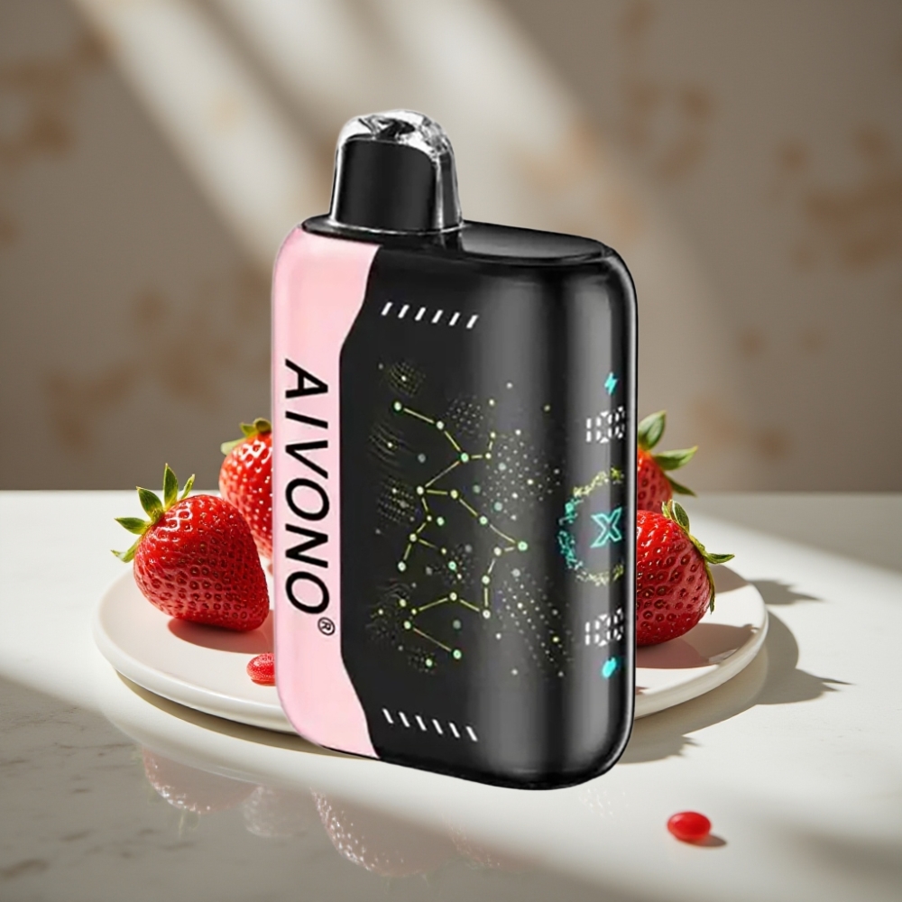 Aivono AIM BOOM 25000 Puffs 28ml Fresa B Pop 0%-5% Nicotina Tipo-C 90g