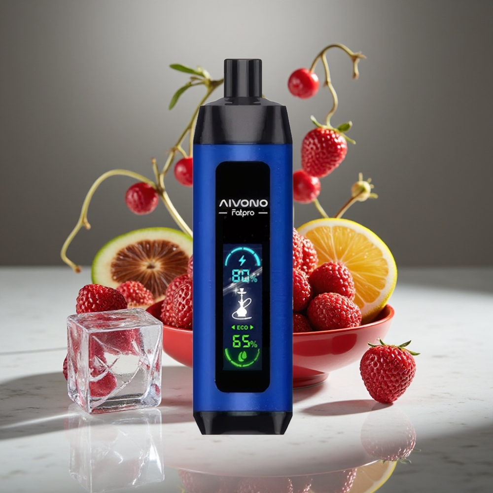 Aivono AIM FATPRO 22000 Puffs 28ml 5% Nic Berry Ice 600mAh Recargable 0.6ohm Mesh