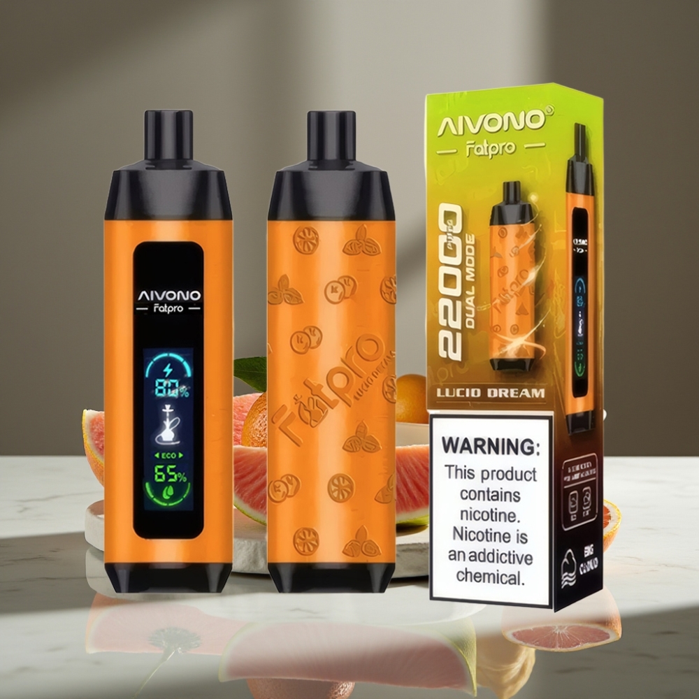 Aivono AIM FATPRO 22000 Puffs 28ml 600mah Recargable 0.6ohm Malla Sueño Lúcido