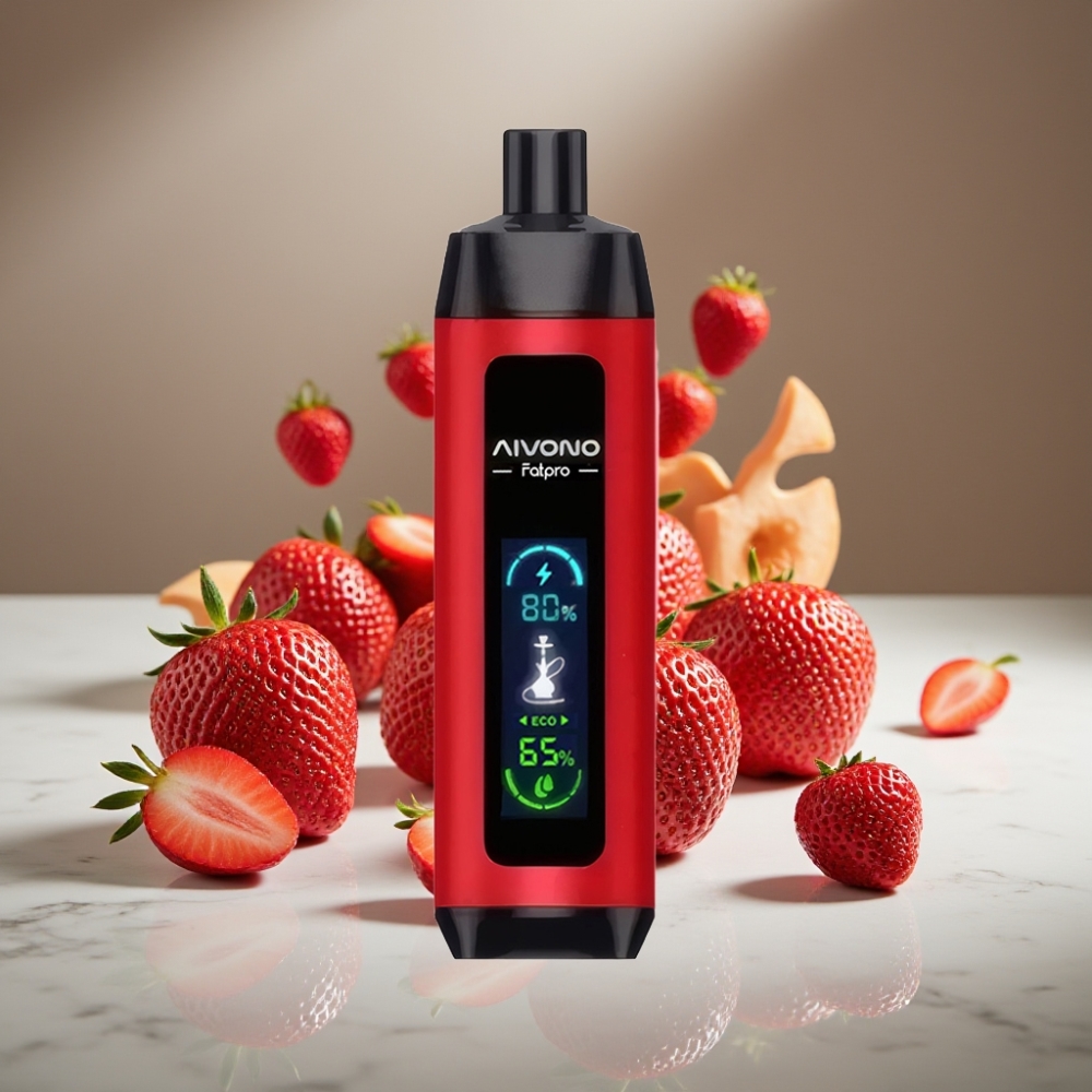 Aivono AIM FATPRO 22000 Puffs 28ml Recargable 0.6ohm Modos Eco/Boost Fresa Punch
