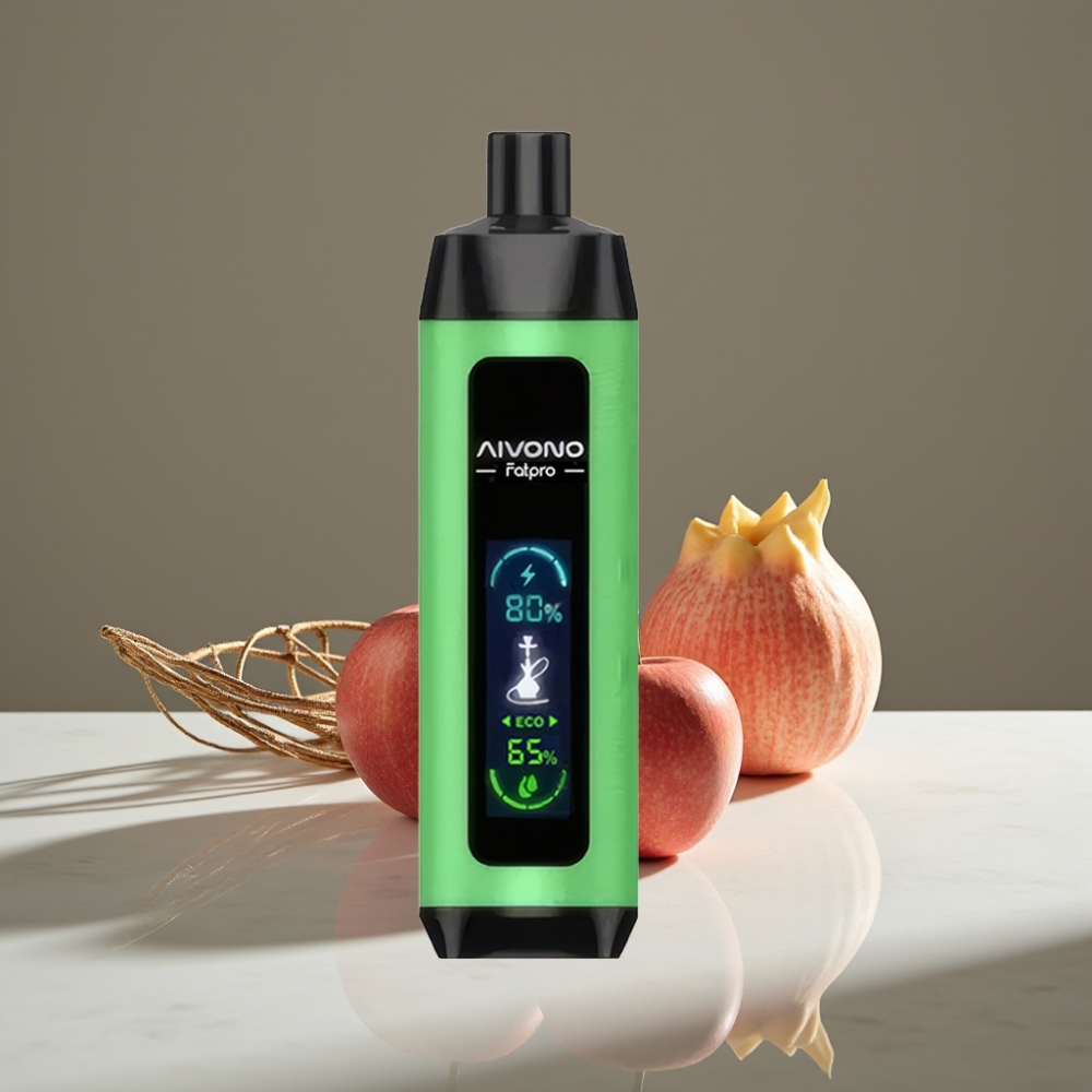 Aivono AIM FATPRO 22000 Puffs Dos Manzanas 28ml 600mAh Recargable Eco/Boost 0.6ohm