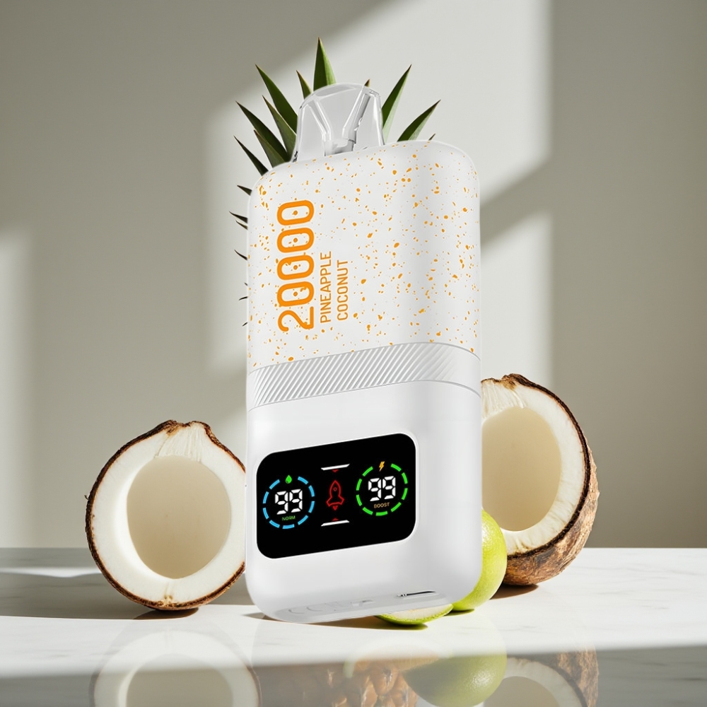 Aivono AIM MAGIC 20000 Puffs 26ml Dual Mesh LCD Recargable Piña Coco