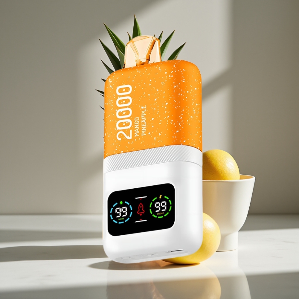 Aivono AIM MAGIC 20000 Puffs Mango Piña Dual Mesh LCD Recargable