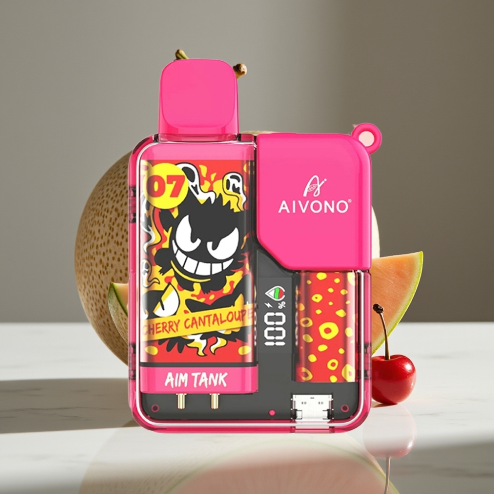 Aivono AIM-TANK 9500 Puffs 18ml LCD Cereza Melón