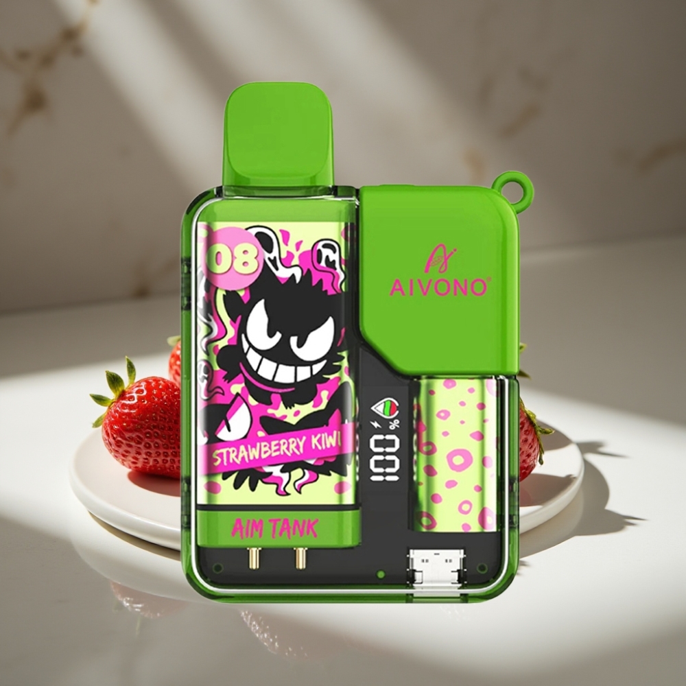 Aivono AIM-TANK 9500 Puffs 18ml LCD Fresa Kiwi