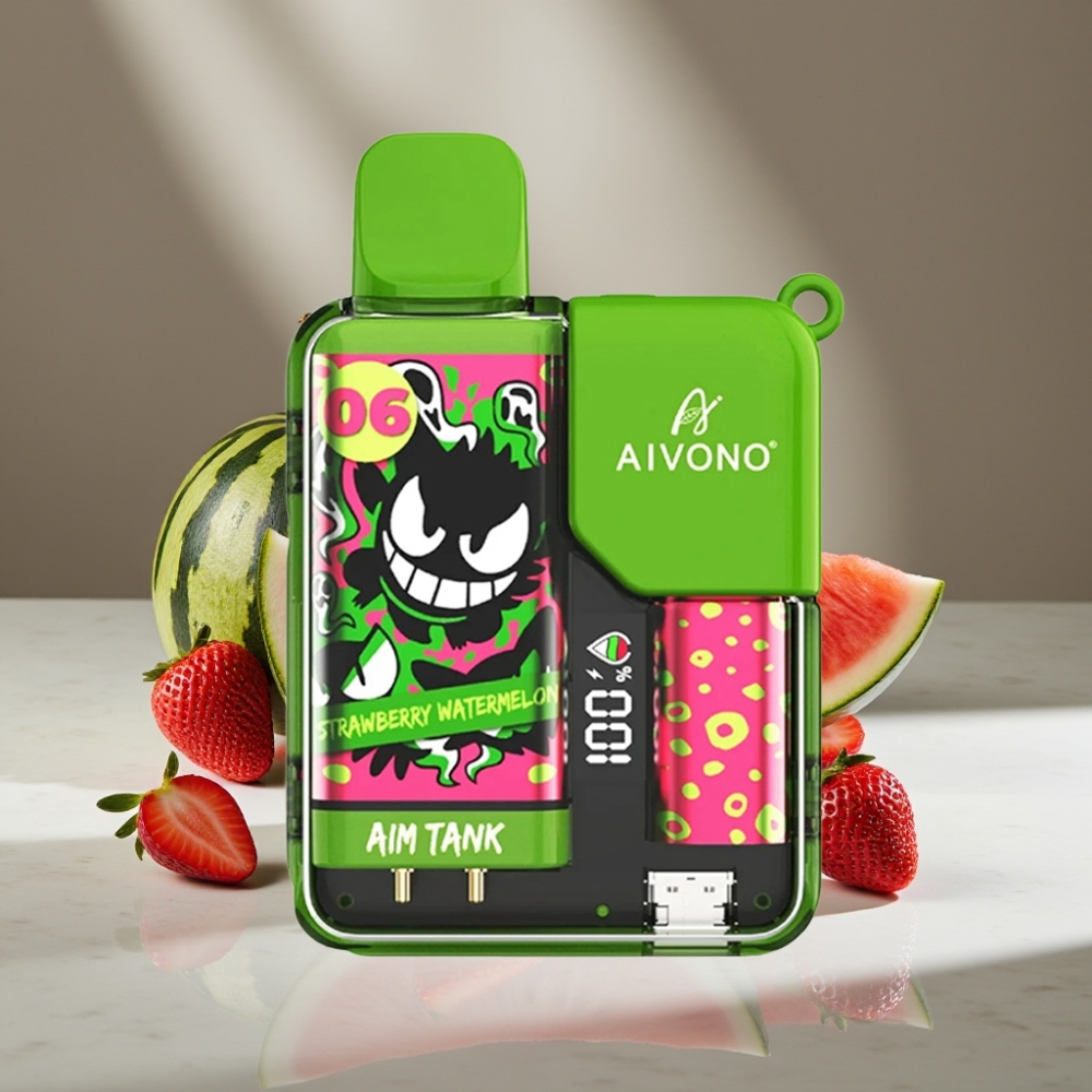 Aivono AIM-TANK 9500 Puffs 18ml LCD Fresa Sandía