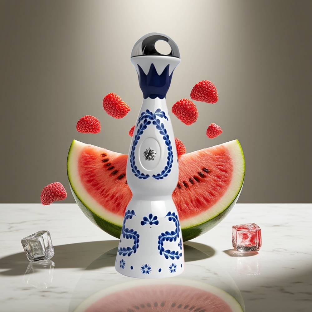 HUMO Azul 15000 Puffs 20mL 5% Nicotina Sabor Sandía Helada USB-C Recargable