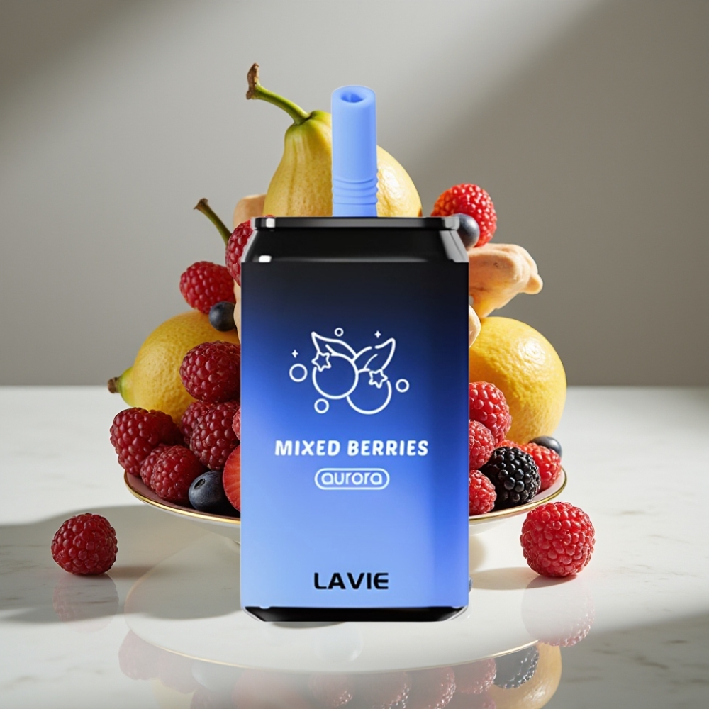 LAVIE Aurora 11000 Puffs 22ML 5% Mixed Berries Tipo C Recargable