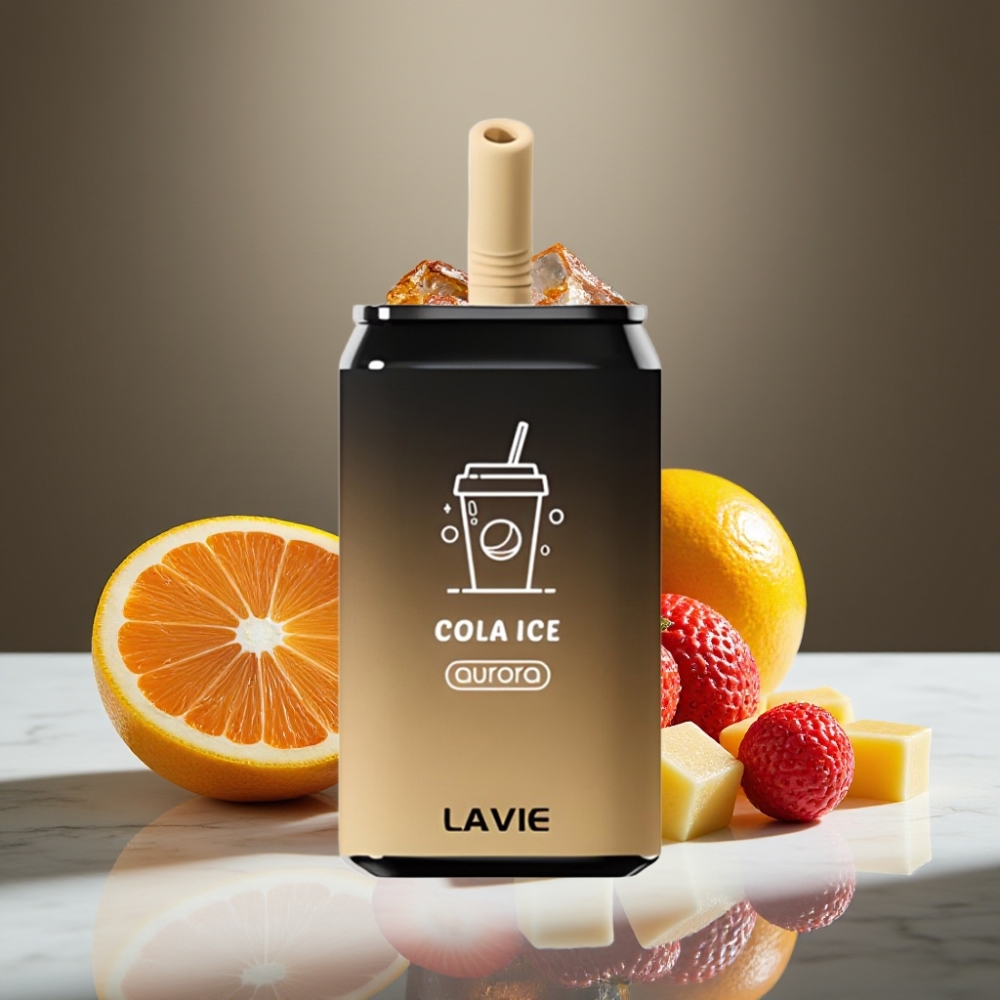 LAVIE Aurora 11000 Puffs 22ML Cola Helada Recargable Tipo C