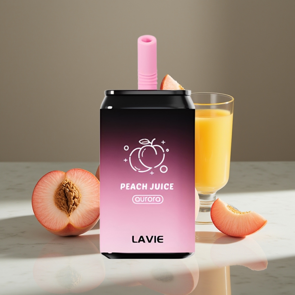 LAVIE Aurora 11000 Puffs 22ML Durazno Recargable Tipo C 650mAh