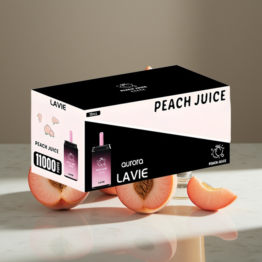 LAVIE Aurora 11000 Puffs 22ML Durazno Recargable Tipo C 650mAh