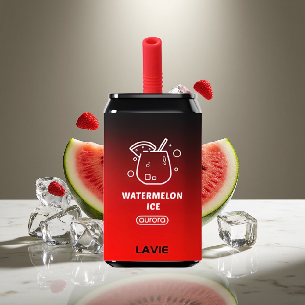 LAVIE Aurora 11000 Puffs Sandía Helada Recargable Tipo C 22ML 5%