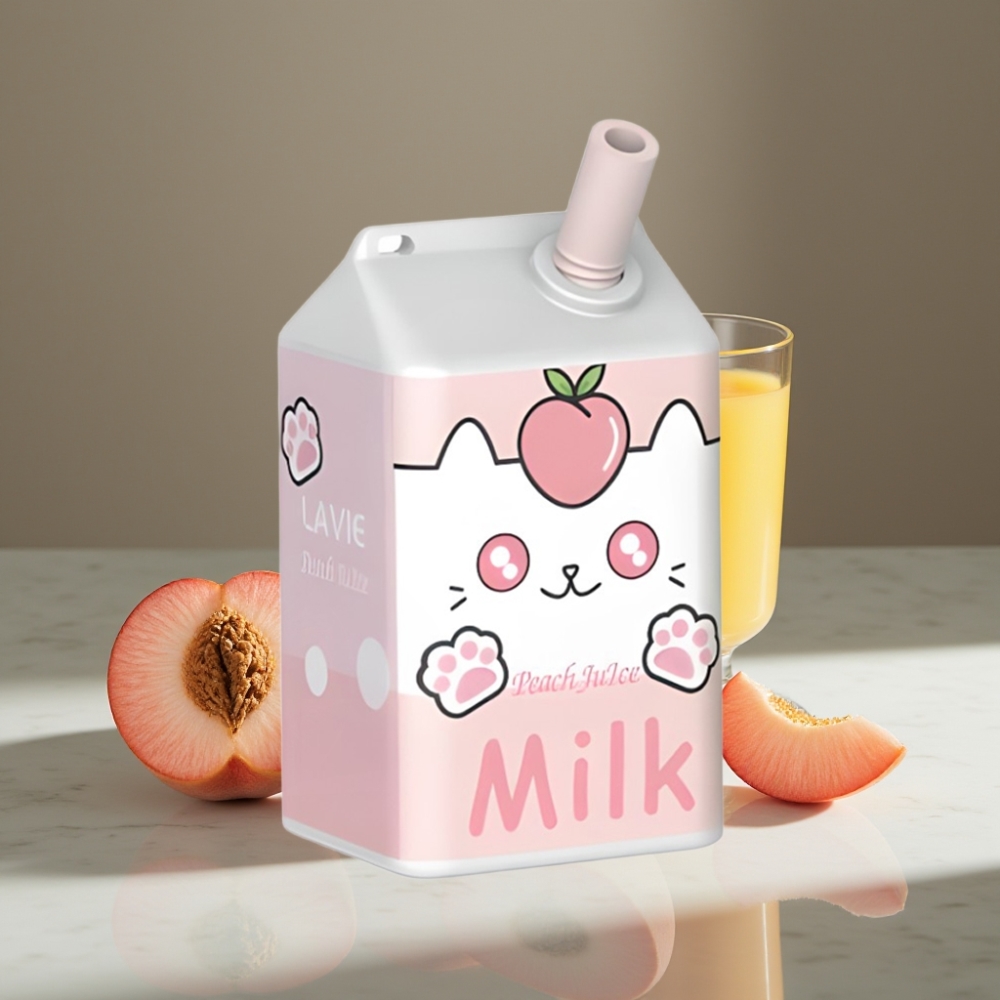 LAVIE Milk 7000 Puffs 16ML Durazno Tipo C Recargable