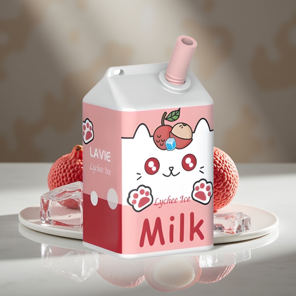 LAVIE Milk 7000 Puffs 16ML Lichi Hielo Tipo C Recargable