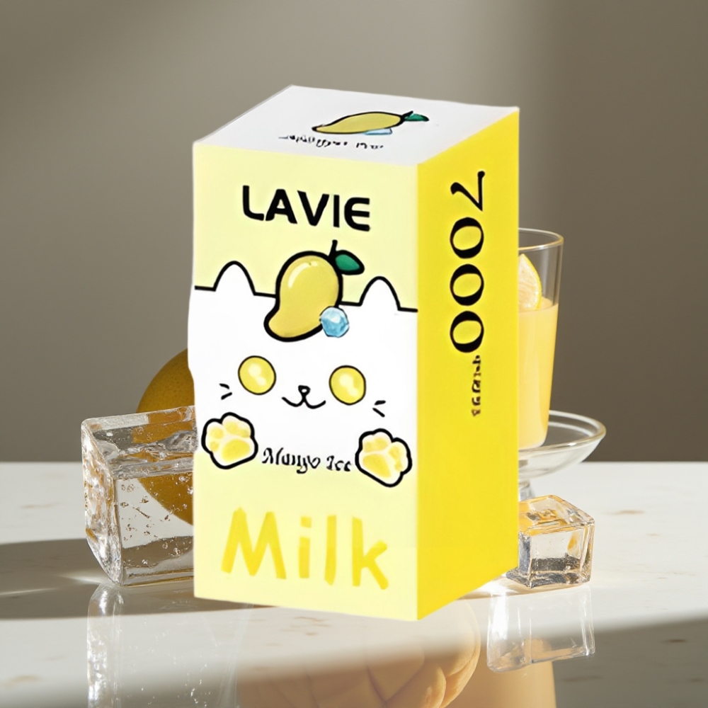 LAVIE Milk 7000 Puffs Mango Hielo 16ML 5% Tipo C Recargable