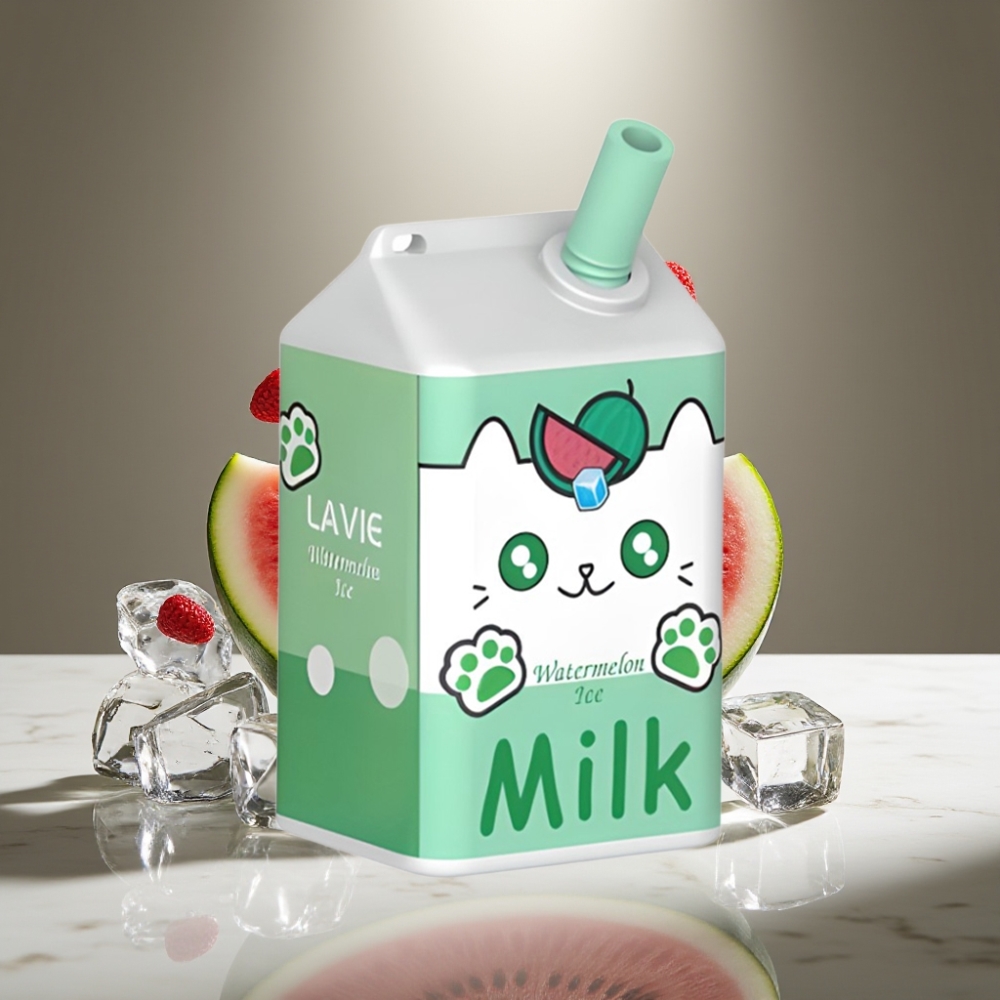 LAVIE Milk 7000 Puffs Sandía Helada 16ML 5% Tipo C Recargable
