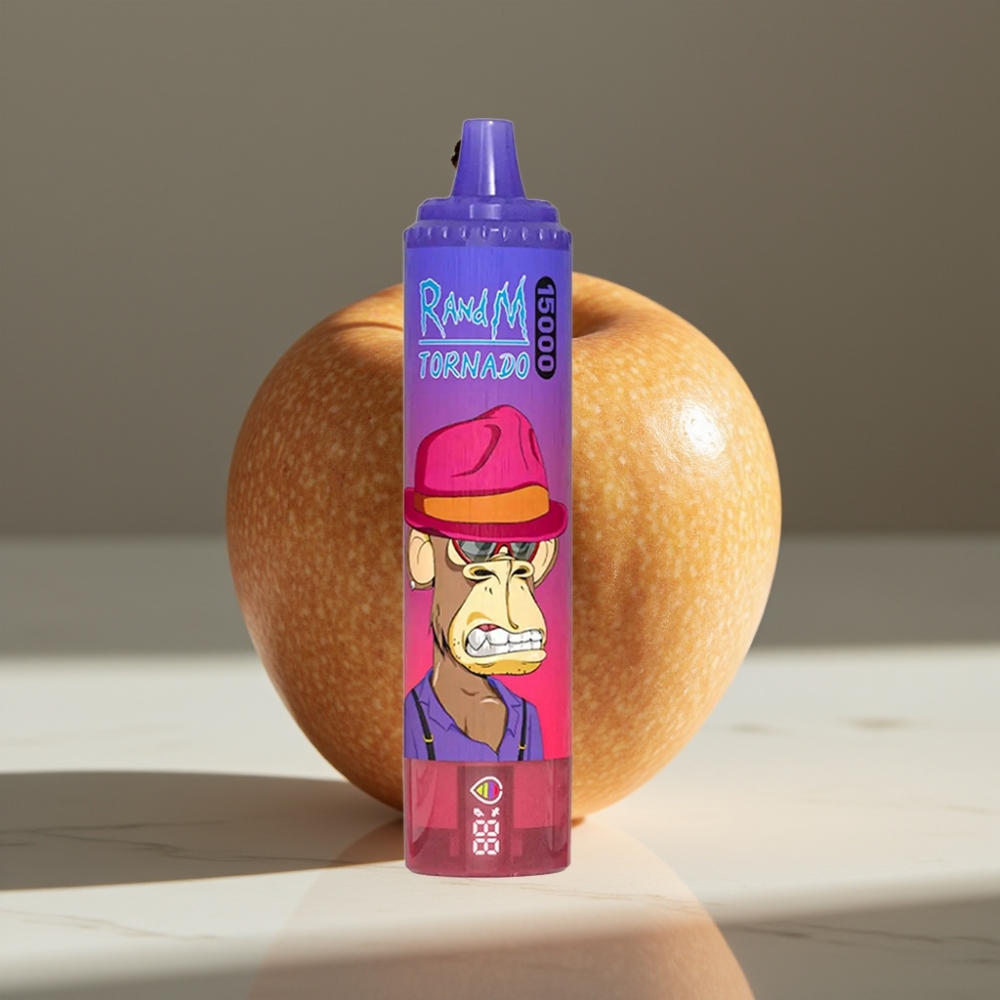 RandM Fumot Tornado 15000 Puffs 25ml 850mAh Tipo-C Manzana Ácida