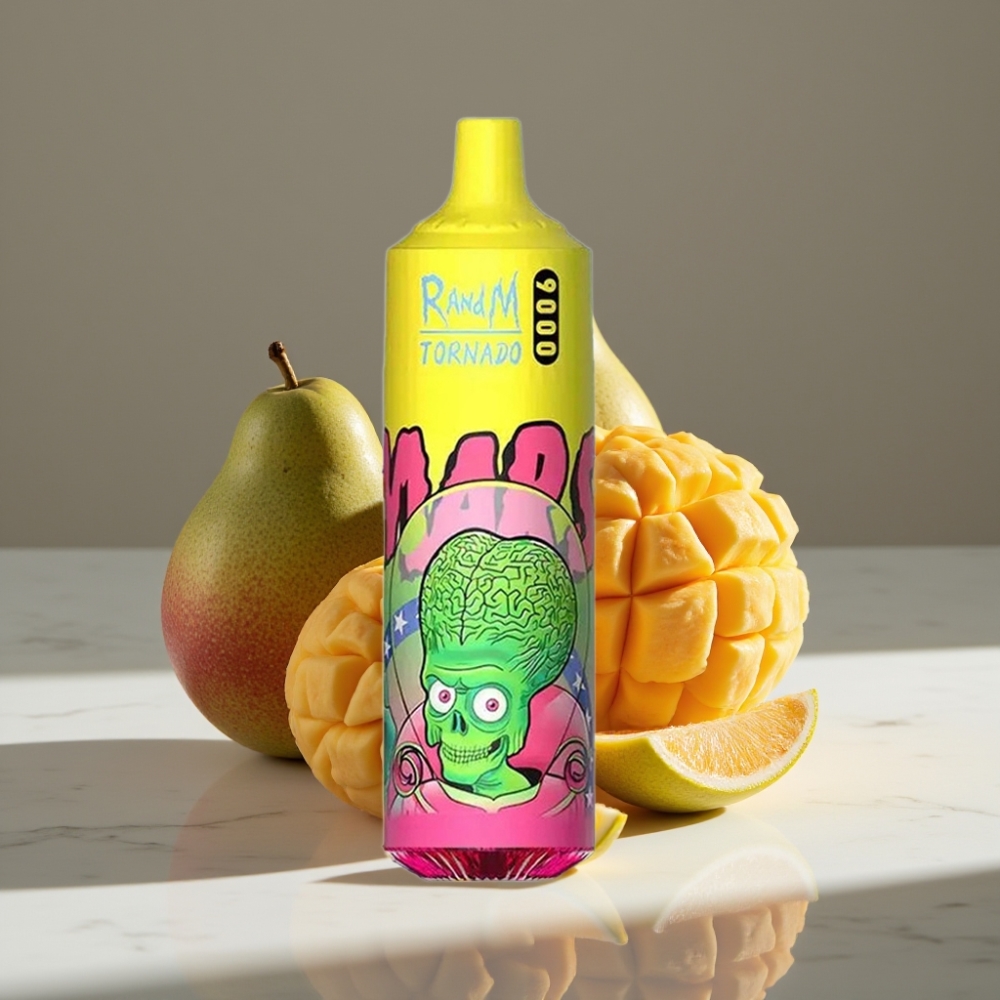 RandM Tornado 9000 Puffs 18mL RGB Triple Mango