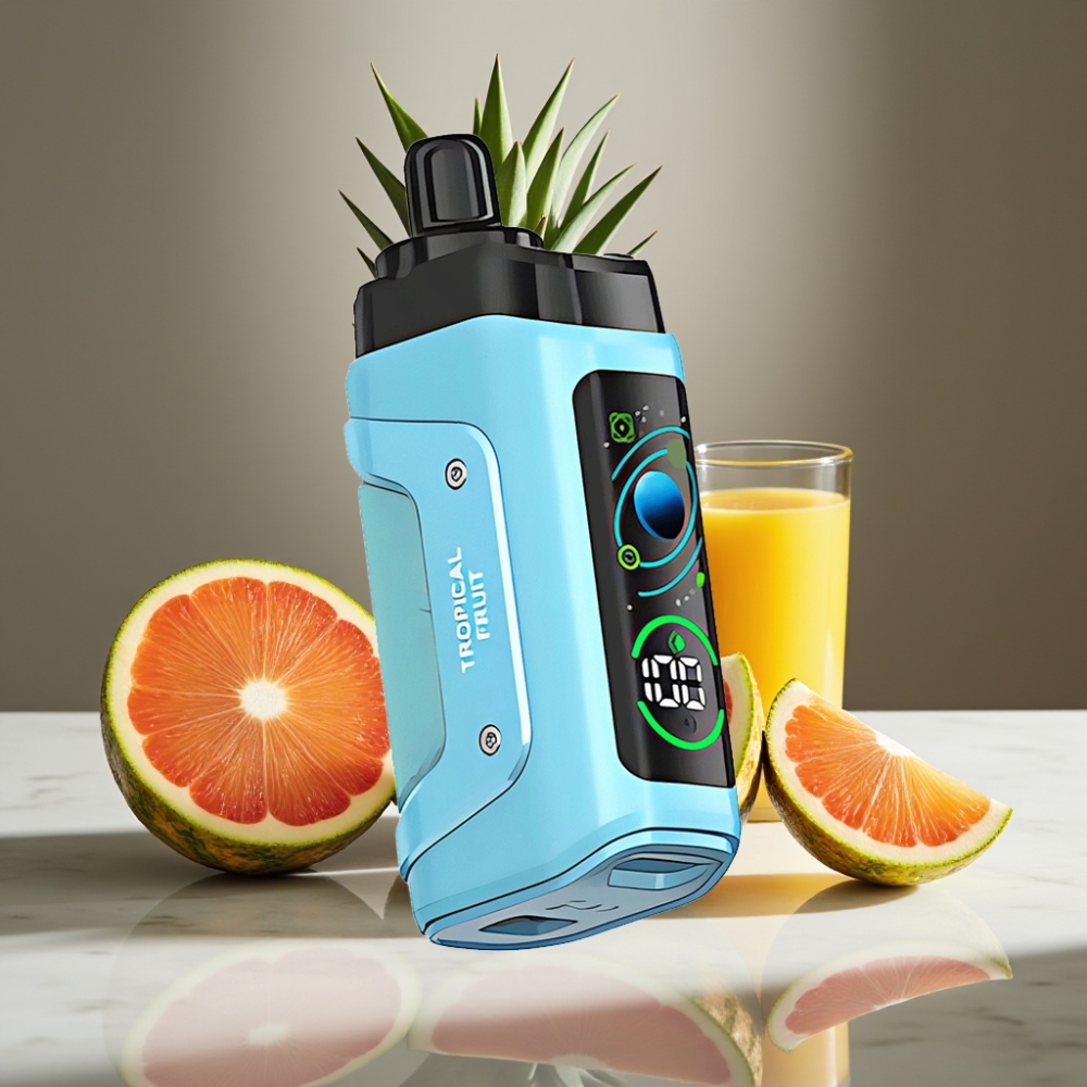 Razz Bar 45000 Puffs Ajustable Tipo-C Sabor Frutas Tropicales