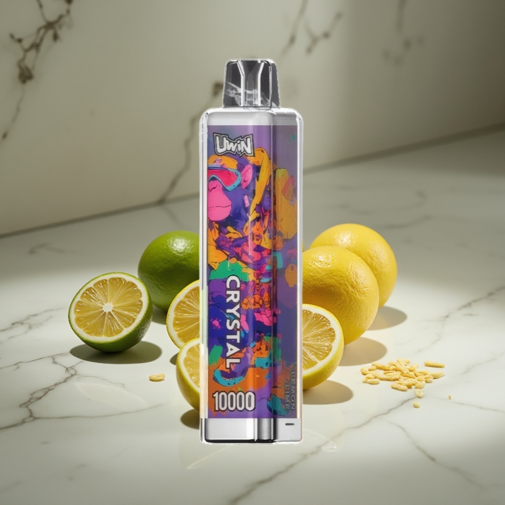 UWIN Crystal 10000 Puffs 18ml 5% RGB Limón Lima Recargable