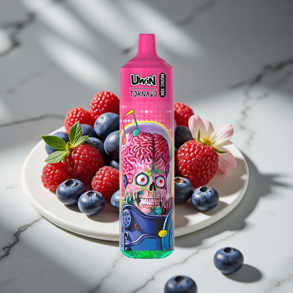 Uwin Tornado 35K Blueberry Raspberry 600mAh Tipo-C 1.0 Ohm