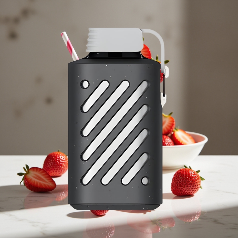 VOZOL GEAR 10000 Puffs Vape Desechable Fresa Suave, 20 ml, 65% PCR, VAMT Mesh Coil