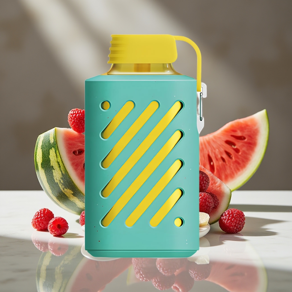 VOZOL GEAR 10000 Vape Desechable 20ml Frambuesa Sandía, VAMT Mesh Coil, 65% PCR