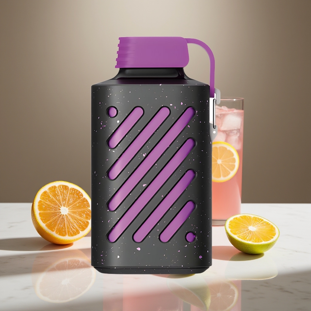 VOZOL GEAR 10000 Vape Desechable 20ml Limonada Rosa, VAMT Mesh Coil, 65% PCR Materials