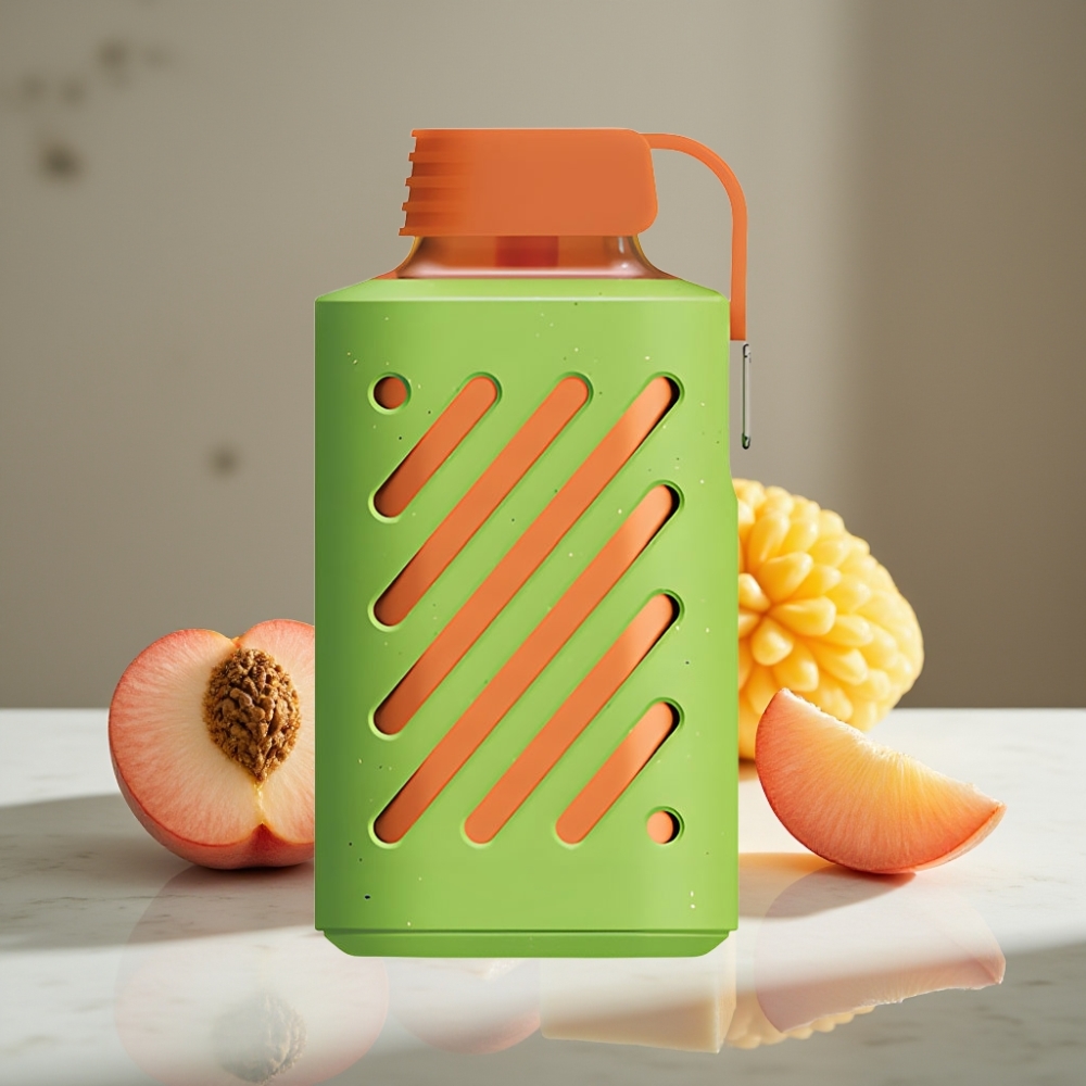 VOZOL GEAR 10000 Vape Desechable 20ml Melocotón Mango Sandía, VAMT Mesh Coil, 65% PCR