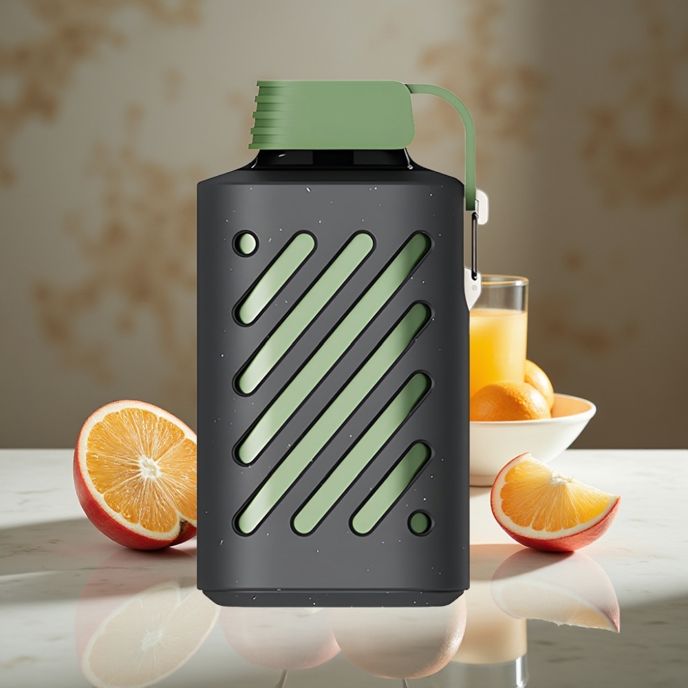 VOZOL GEAR 10000 Vape Desechable 20ml Sabor Manzana Ácida Hielo con VAMT Mesh Coil y 65% PCR