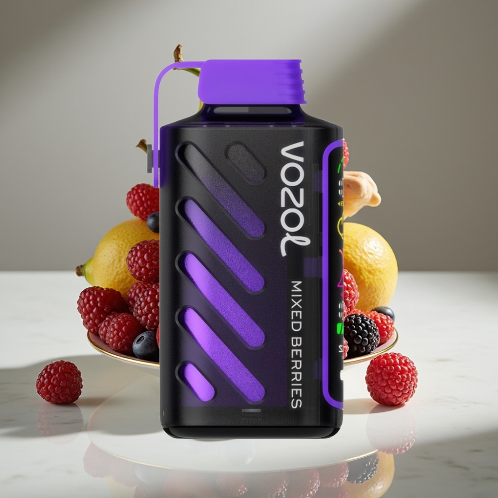 VOZOL Gear Power 20000 Puffs Dual Mesh Coil 20mL 5% Nicotina Frutas Mixtas