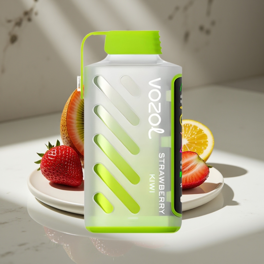 VOZOL Gear Power 20000 Puffs S.i.L.C. Tech Fresa Kiwi Dual Mesh Coil Pantalla Completa