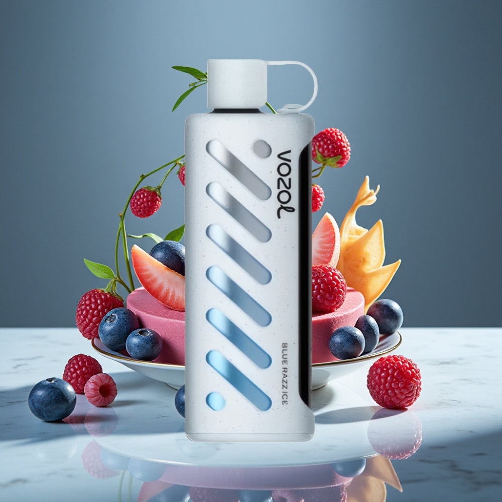 VOZOL Gear Shisha 25000 Puffs Dual Mesh S.i.L.C Tech Frambuesa Azul Hielo 5mg/ml