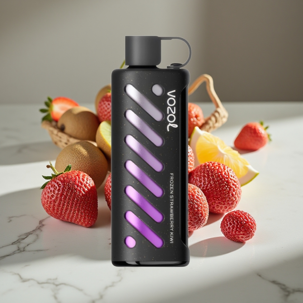 VOZOL Gear Shisha 25000 Puffs S.i.L.C Tech Dual Mesh Fresa Kiwi Congelada