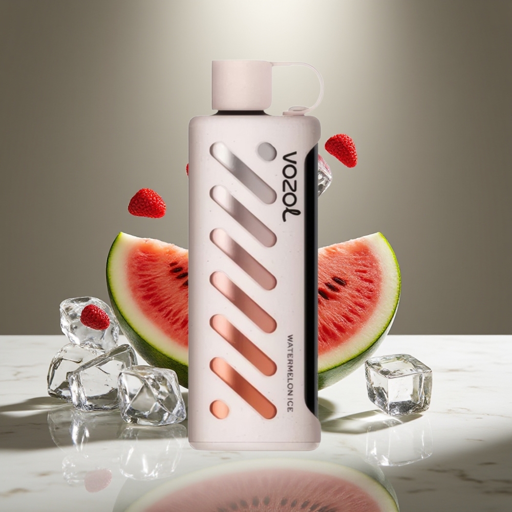 VOZOL Gear Shisha 25000 Puffs Sandía Hielo Dual Mesh S.i.L.C Tech 1000mAh 5mg/ml
