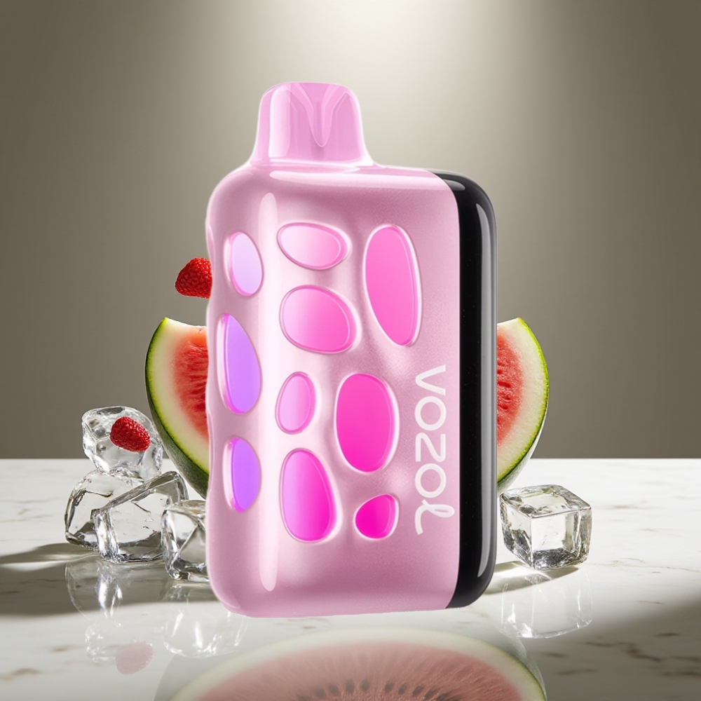 VOZOL RAVE 40000 Vape Desechable Sandía Helada con 270° Glow y Eclipse Vaping