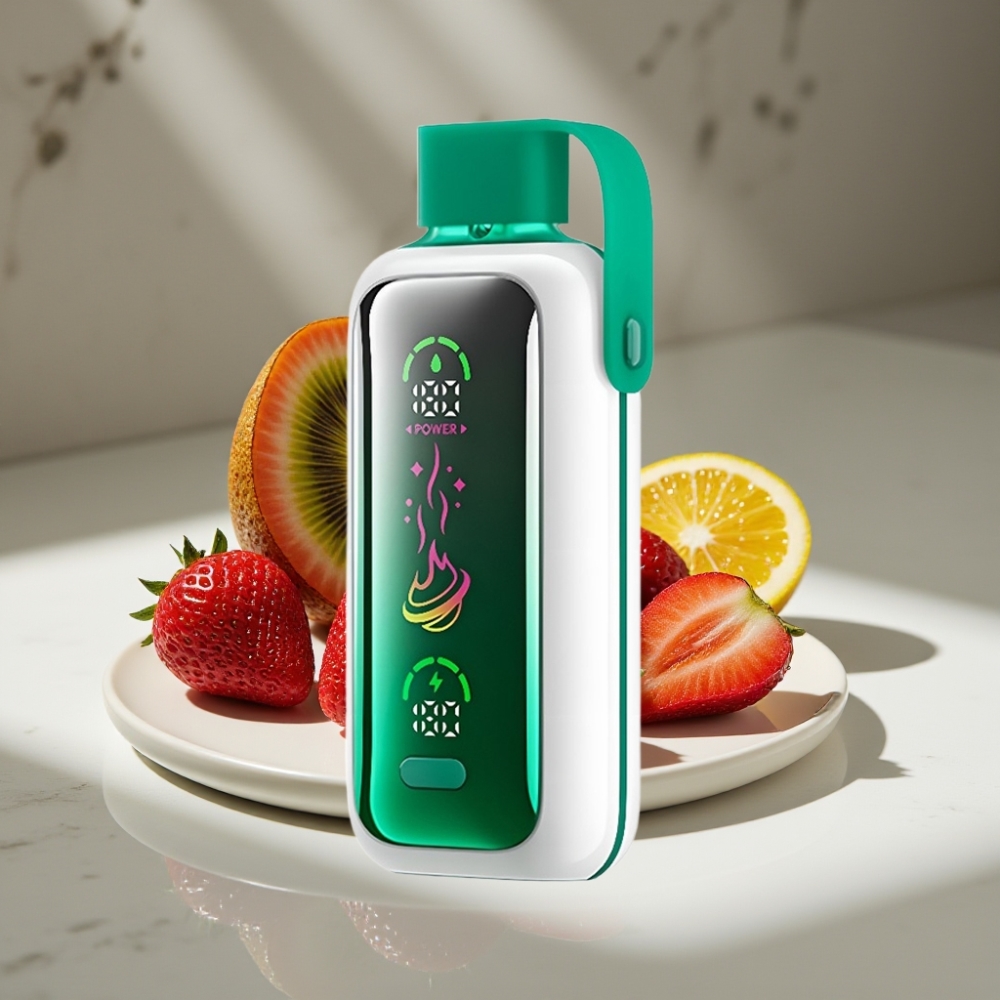 VOZOL Star 20000 Puffs Fresa Kiwi Pantalla HD 2.2" Malla Dual 650mAh