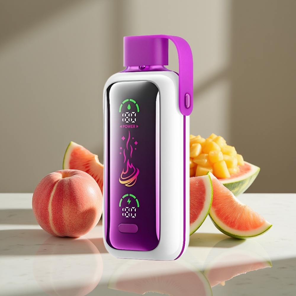 VOZOL Star 20000 Puffs Melocotón Mango Sandía Pantalla HD 2.2" Dual Mesh 650mAh