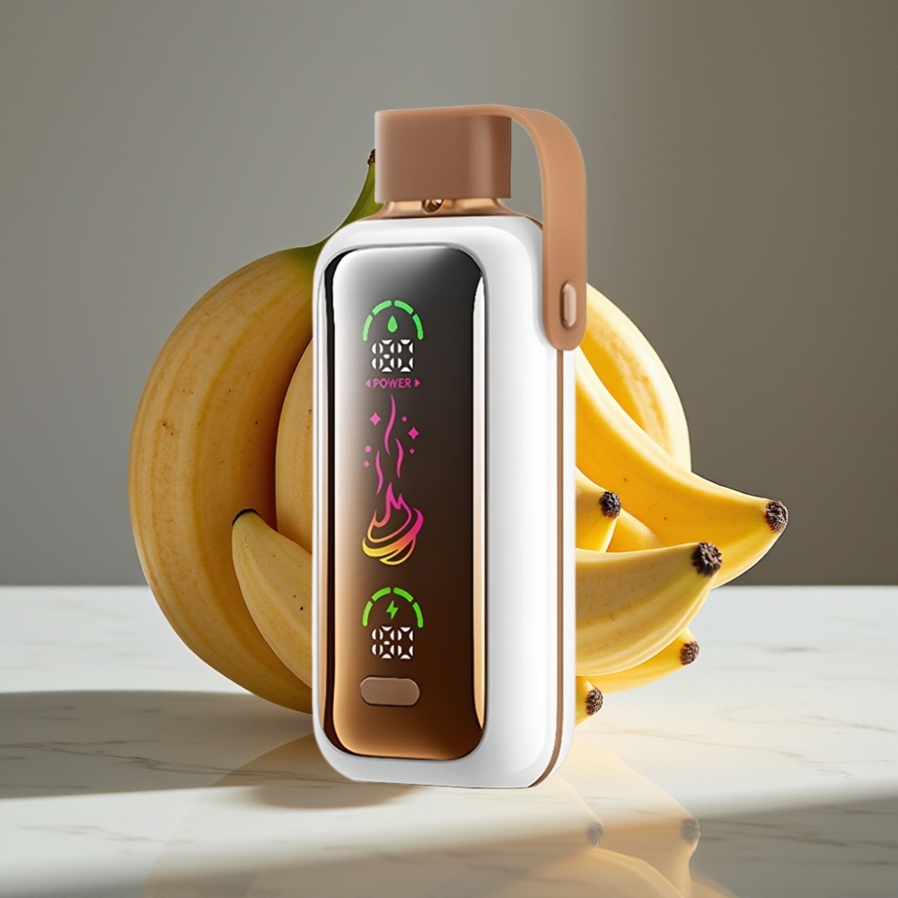 VOZOL Star 20000 Puffs Pantalla HD 2.2" Dual Mesh Dragon FresaPlátano