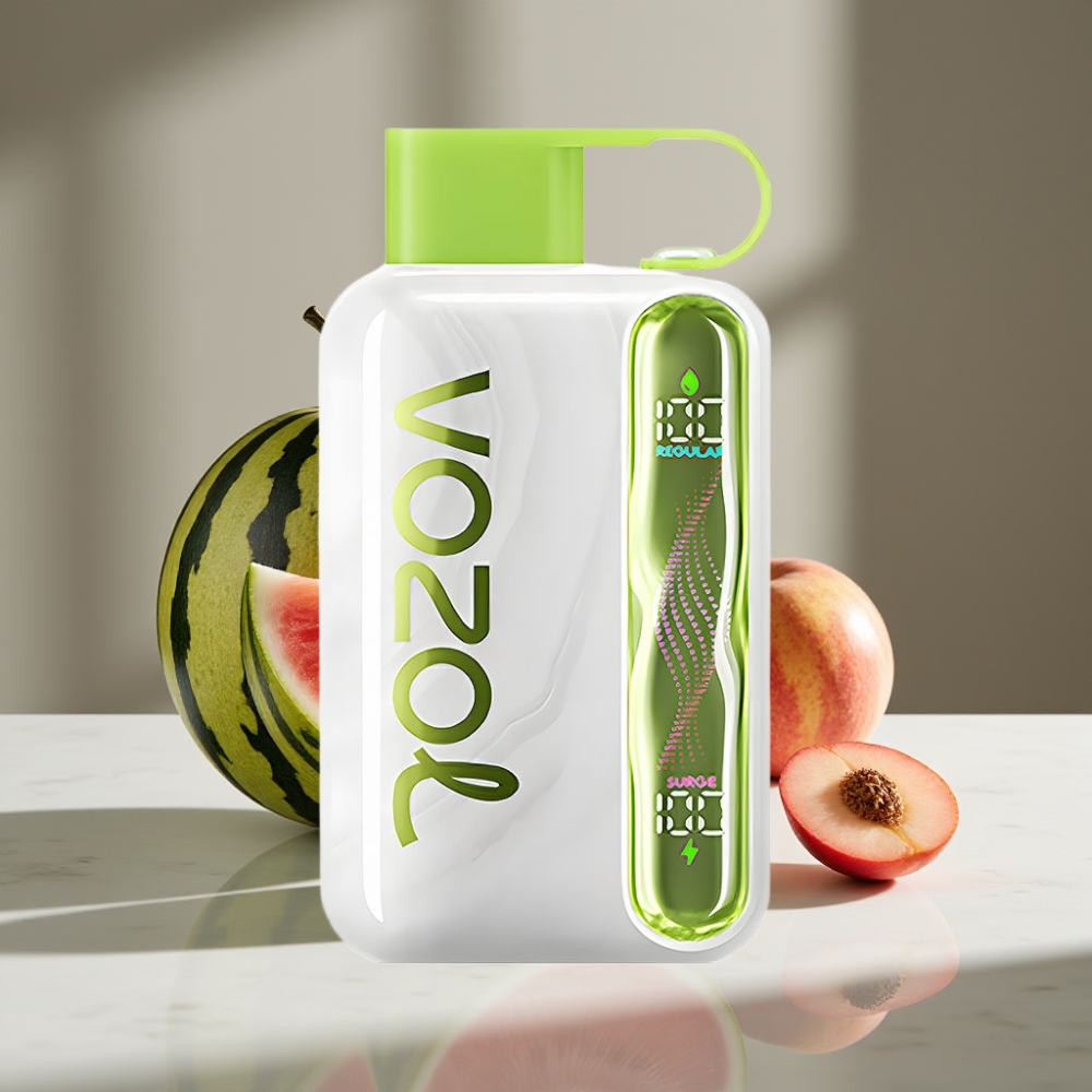 VOZOL STAR 40000 Puffs 1000mAh Sandía Durazno Ácido Tipo-C Vape Desechable