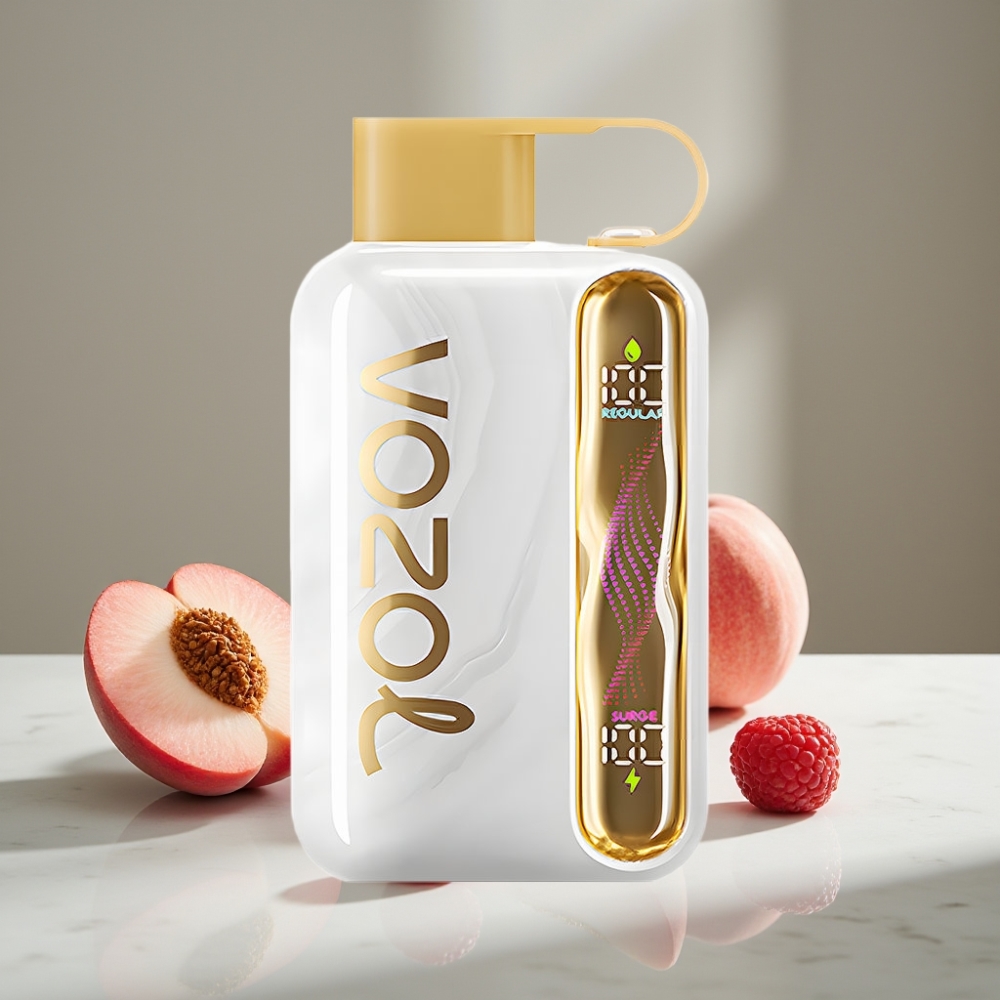 VOZOL STAR 40000 Puffs Vape 1000mAh Tipo-C Durazno Blanco Frambuesa