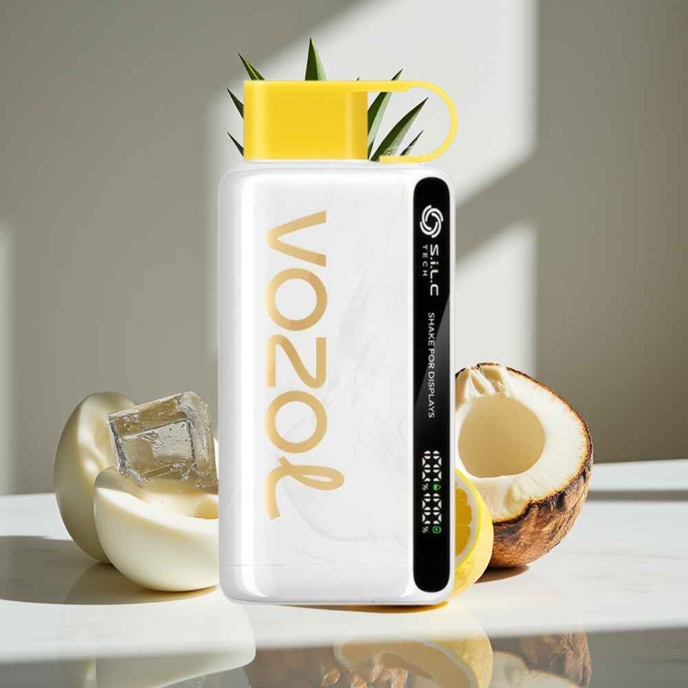 VOZOL STAR 9000/12000 Desechable 650mAh Piña Coco Hielo Recargado Rápido 30%