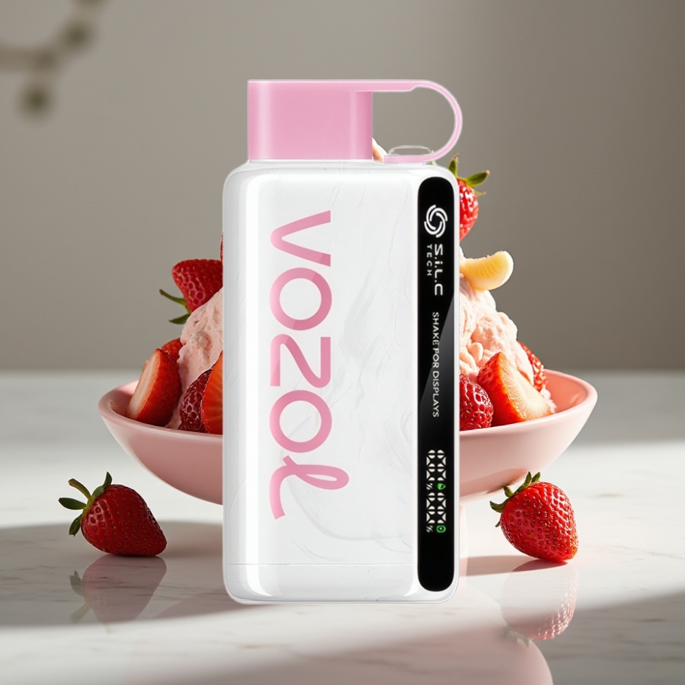 VOZOL STAR 9000/12000 Desechable Vape Fresa Crema Helada Shake Display S.i.L.C TECH 650mAh Reciclado