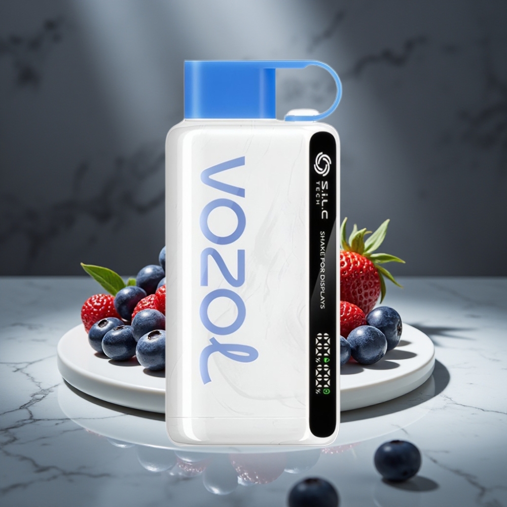 VOZOL STAR 9000/12000 Tormenta de Arándanos Recargable Rápido 30% S.i.L.C TECH