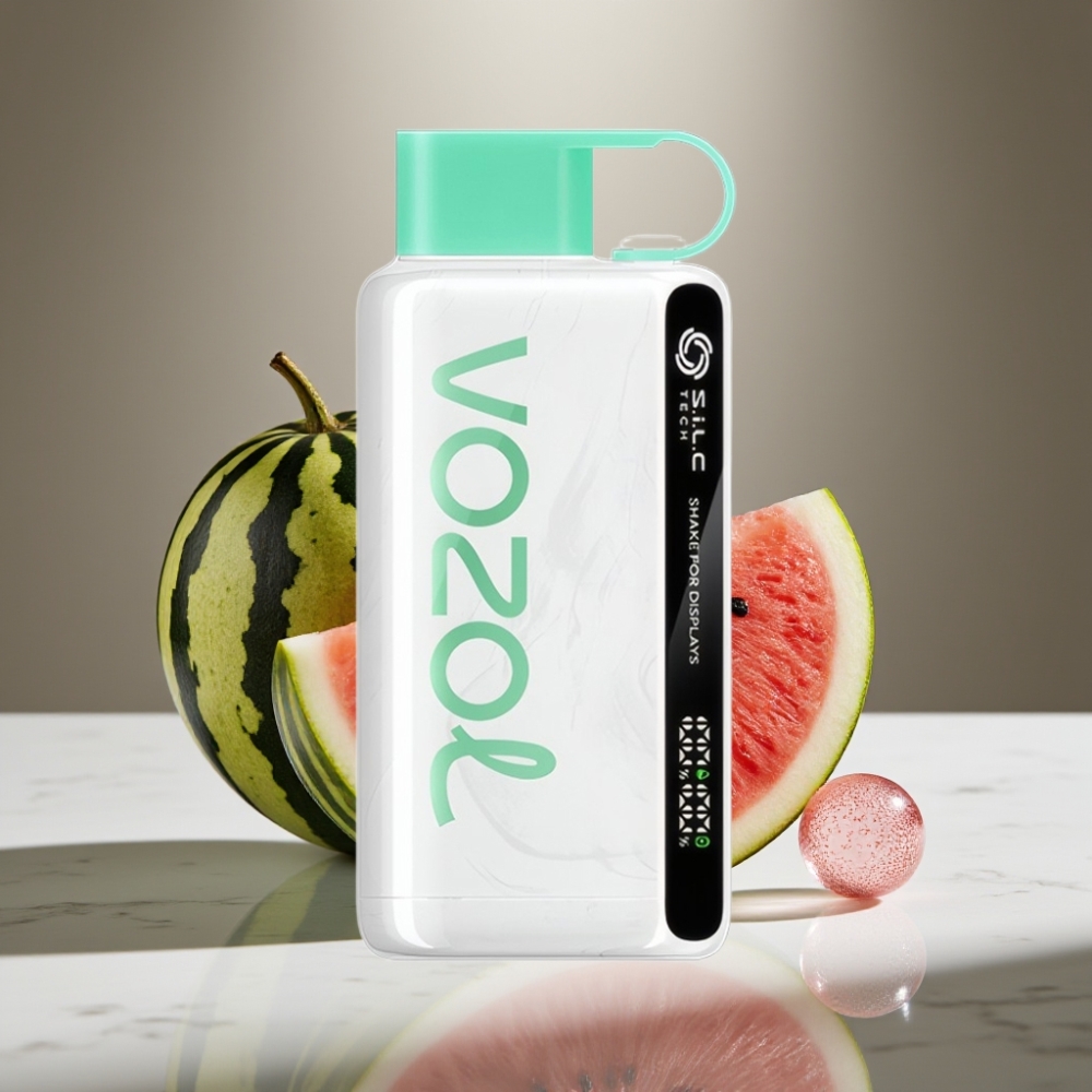VOZOL STAR 9000/12000 Vape Desechable Chicle de Sandía con 650mAh y Carga 30% Más Rápida