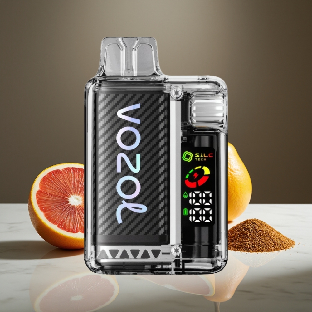 VOZOL Vista 20000 Puffs Recargable Pantalla OLED S.i.L.C Tech Dual Mesh Coil Vanicreme Tabaco